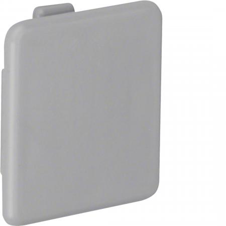 Hager Endstück  LKG 37x37mm steingrau