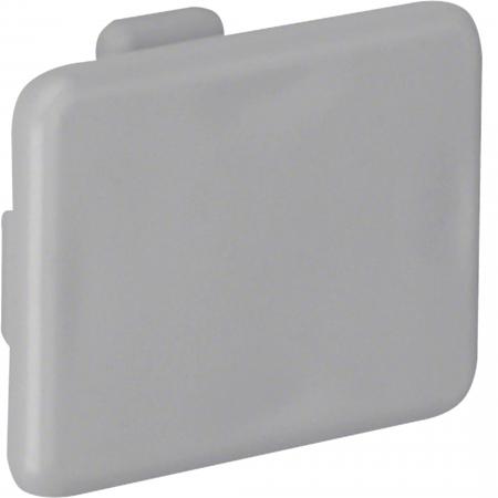 Hager Endstück   LKG 37x25mm steingrau