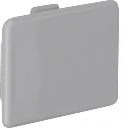 Hager Endstück  LKG 50x37mm steingrau