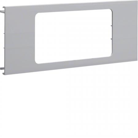 Hager Blende 2-fach R7 PVC BR OT 100 lichtgrau