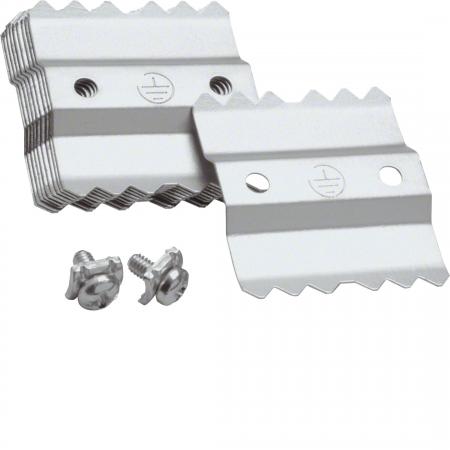 Hager Kupplung im Set aus Stahl zu LFS 30x45mm