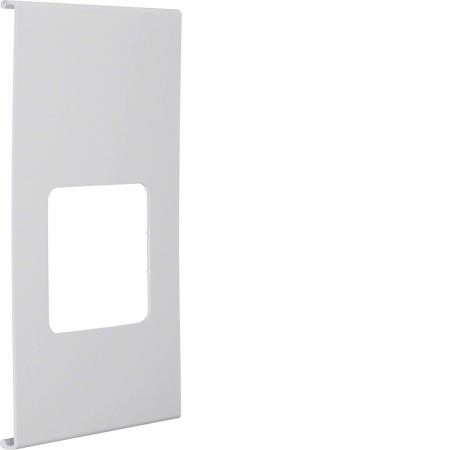Hager Blende 1-fach R7 PVC FB OT 230 lichtgrau