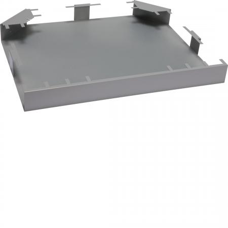 Hager T-Stück Stahl DABA 50x160mm waluminium