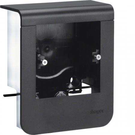 Hager Geräteträger uni design SL 20x55 gschw