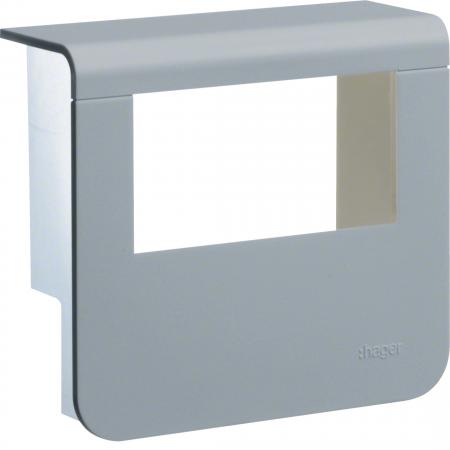 Hager Geräteträger-Oberteil SL 20x55 D Al