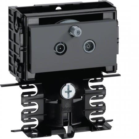 Hager GT-Tech.teil SAT Durchg.dose SL20x80 gs