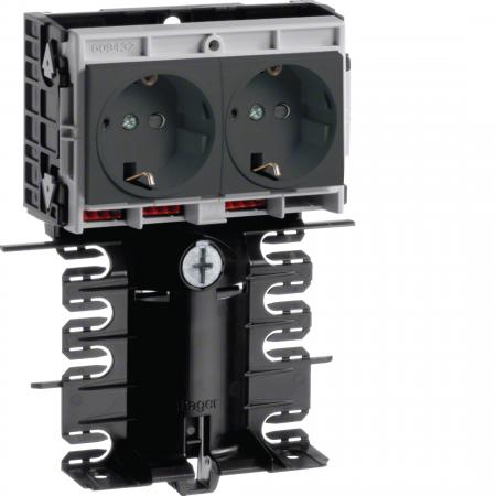 Hager Gerätetr-Techteil 2 STD SL 20x115 gschw