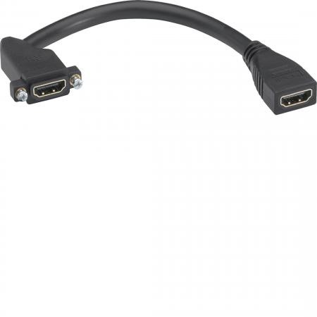 Hager HDMI Kabel Bu-Bu, D-SUB, 0.2m