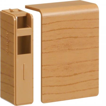 Hager Endstück zu SL 20x55mm Dekor Buche
