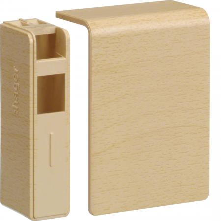 Hager Endstück zu SL 20x55mm Dekor Ahorn