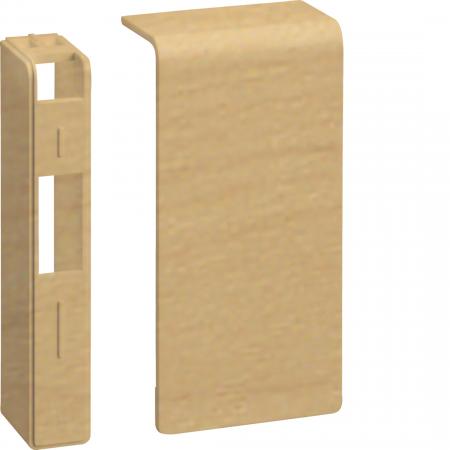 Hager Endstück zu SL 20x80 Dekor Ahorn