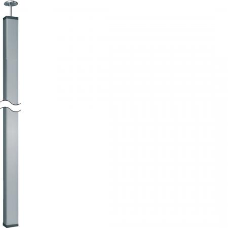 Hager Deckenanschlusssäule 1-seitig Spannbereich 2,8-3,1m Alu DA200 L=2,75m elox