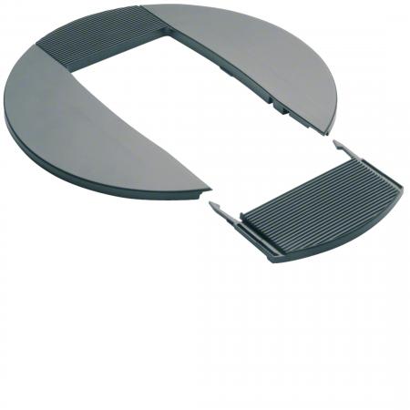 Hager Rosette halogenfrei DA200 2-seitig l Alu