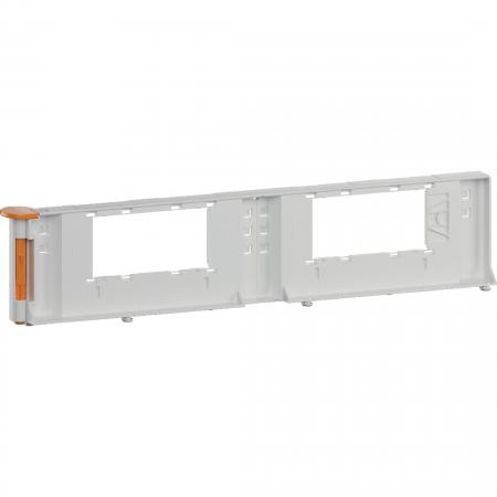 Hager Geräteträger für 45x45er Steckdose für Bodenkanal BKB/BKG mit Höhe 80 mm