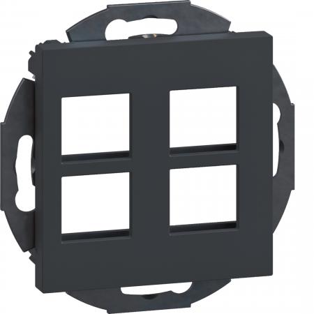Hager Montagerahmen für 4 Multimedia Typ 10 gs