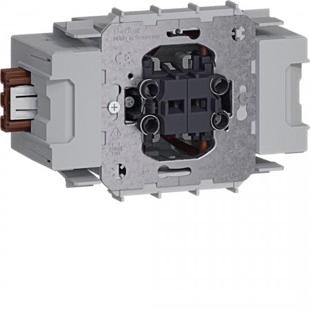 Hager Serienschalter Wago Winsta mit zwei Tasten Frontrastend 10A/250V