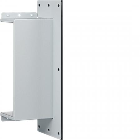 Hager Wandanschlußstück 100x250 mm weiß pulverbeschichtet für Brandschutzkanal