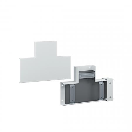 Hager T-Stück FWK-Plus 60x150 mm weiß pulverbeschichtet für Brandschutzkanal