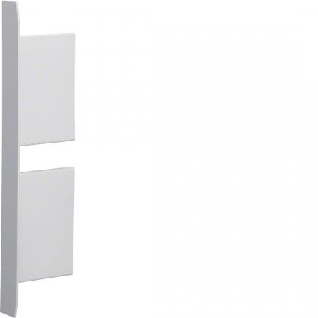 Hager Endstück Stahl BKIS 25x230 OT 2x80 vweiß