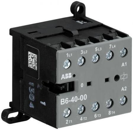 ABB B6-40-00-01 Kleinschütz, 4-polig, 24 V 40-450 Hz