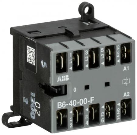 ABB B6-40-00-F-01 Kleinschütz, 4-polig, 24 V 40-450 Hz