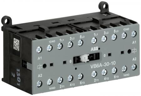 ABB VB6A-30-10-01 Wendeschütz, 24 V 40-450 Hz