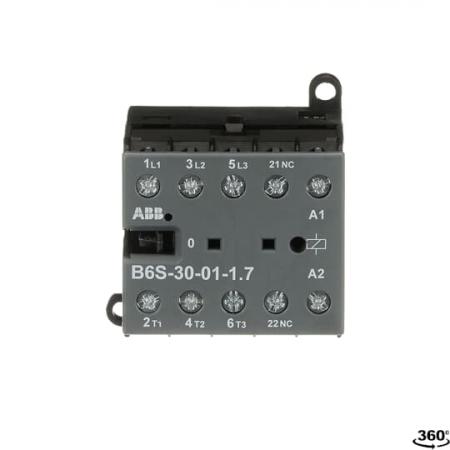 ABB B6S-30-01-1.7-71 Kleinschütz, 4 kW, 24 V DC, 1,7 W