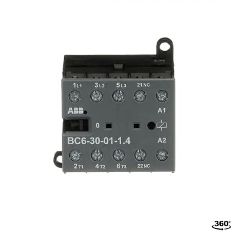 ABB BC6-30-01-1.4-81 Kleinschütz, 4 kW, 24 V DC, 1,4 W