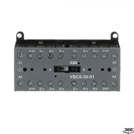 ABB VBC6-30-01-01 Wendeschütz, 24 V DC