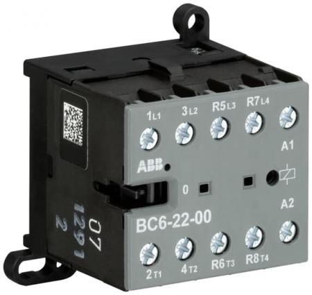 ABB BC6-22-00-03 Kleinschütz, 4-polig, 60 V DC