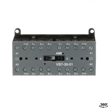 ABB VB7-30-01-80 Wendeschütz, 220-240 V 40-450 Hz