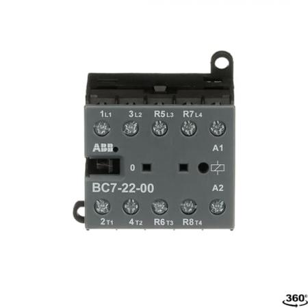 ABB BC7-22-00-01 Kleinschütz, 4-polig, 24 V DC