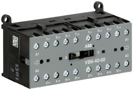 ABB VB6-40-00-01 Kleinwendeschütz, 4-polig, 24 V 40-450 Hz