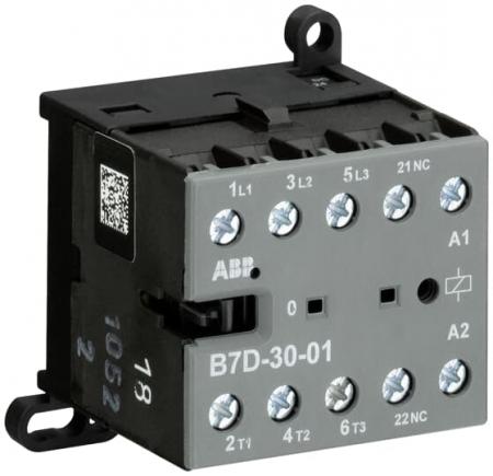 ABB B7D-30-01-01 Kleinschütz, 5,5 kW, 24 V DC mit Diode