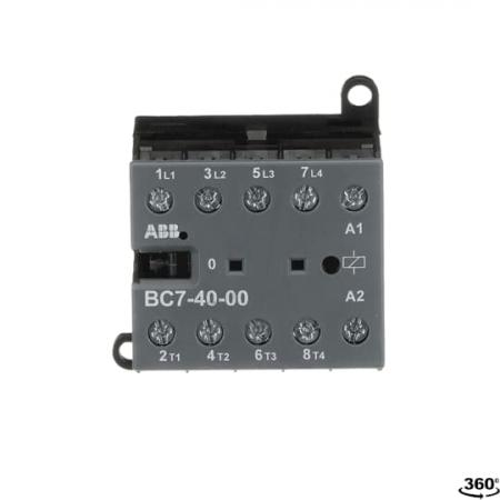 ABB BC7-40-00-07 Kleinschütz, 4-polig, 12 V DC
