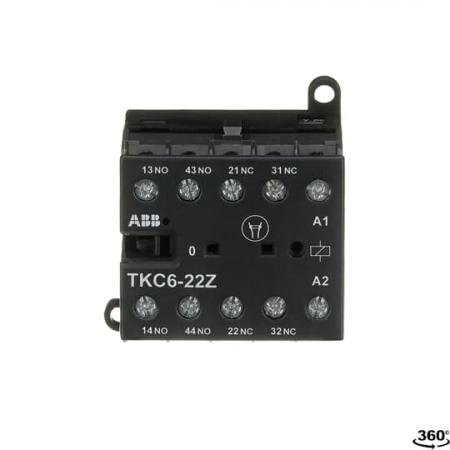 ABB TKC6-22Z-68 Kleinhilfsschütz, 140-260 V DC