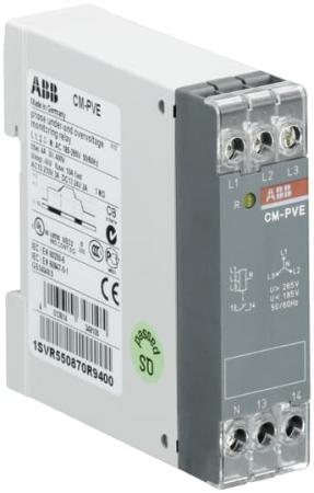ABB CM-PVE Phasenüberwachungsrelais 1S, L1,2,3-N=185-265VAC