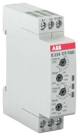 ABB CT-TGD.12 Zeitrelais, taktgebend 1We, 24-240VAC, 24-48VDC