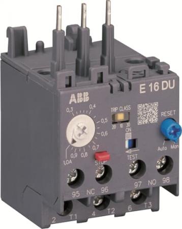 ABB E16DU-18.9 Elektronisches Überlastrelais, 5,7-18,9 A, Auslöseklasse einstellbar
