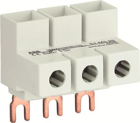 ABB S1-M3-25 3-Phasen-Einspeiseblock Flach, für MS116 / MS132, 25mm2, Type E