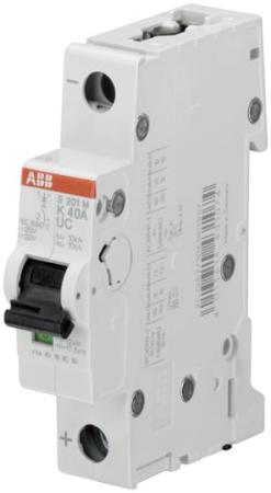 ABB S201M-K0.3UC Sicherungsautomat K-Char., 10 kA, 0.3 A, 1P
