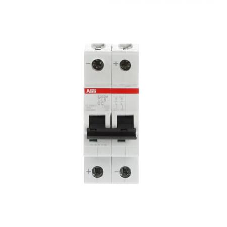 ABB S202M-C1.6UC Sicherungsautomat C-Char., 10 kA, 1.6 A, 2P