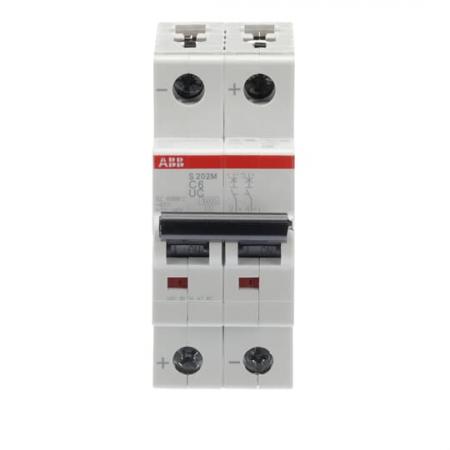 ABB S202M-C6UC Sicherungsautomat C-Char., 10 kA, 6 A, 2P