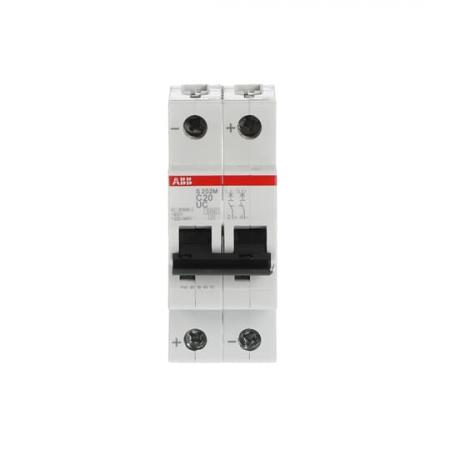 ABB S202M-C20UC Sicherungsautomat C-Char., 10 kA, 20 A, 2P
