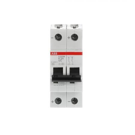 ABB S202M-K3UC Sicherungsautomat K-Char., 10 kA, 3 A, 2P