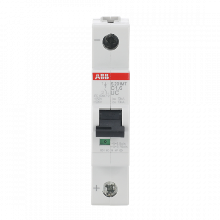 ABB S201MT-C1.6UC Sicherungsautomat C-Char., 10kA, 1,6A, 1P