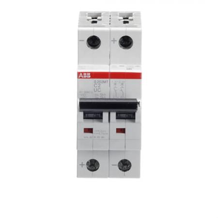 ABB S202MT-C2UC Sicherungsautomat C-Char., 10kA, 2A, 2P