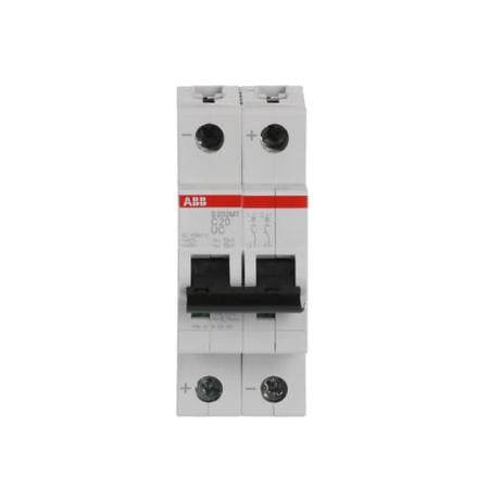 ABB S202MT-C20UC Sicherungsautomat C-Char., 10kA, 20A, 2P