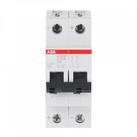ABB S202MT-Z10UC Sicherungsautomat Z-Char., 10kA, 10A, 2P