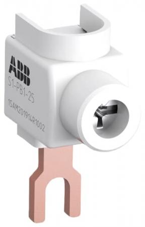 ABB S1-PB1-25 1-Phasen-Einspeiseblock für MS116 / MS132 / MS132-T, 25mm2, IEC